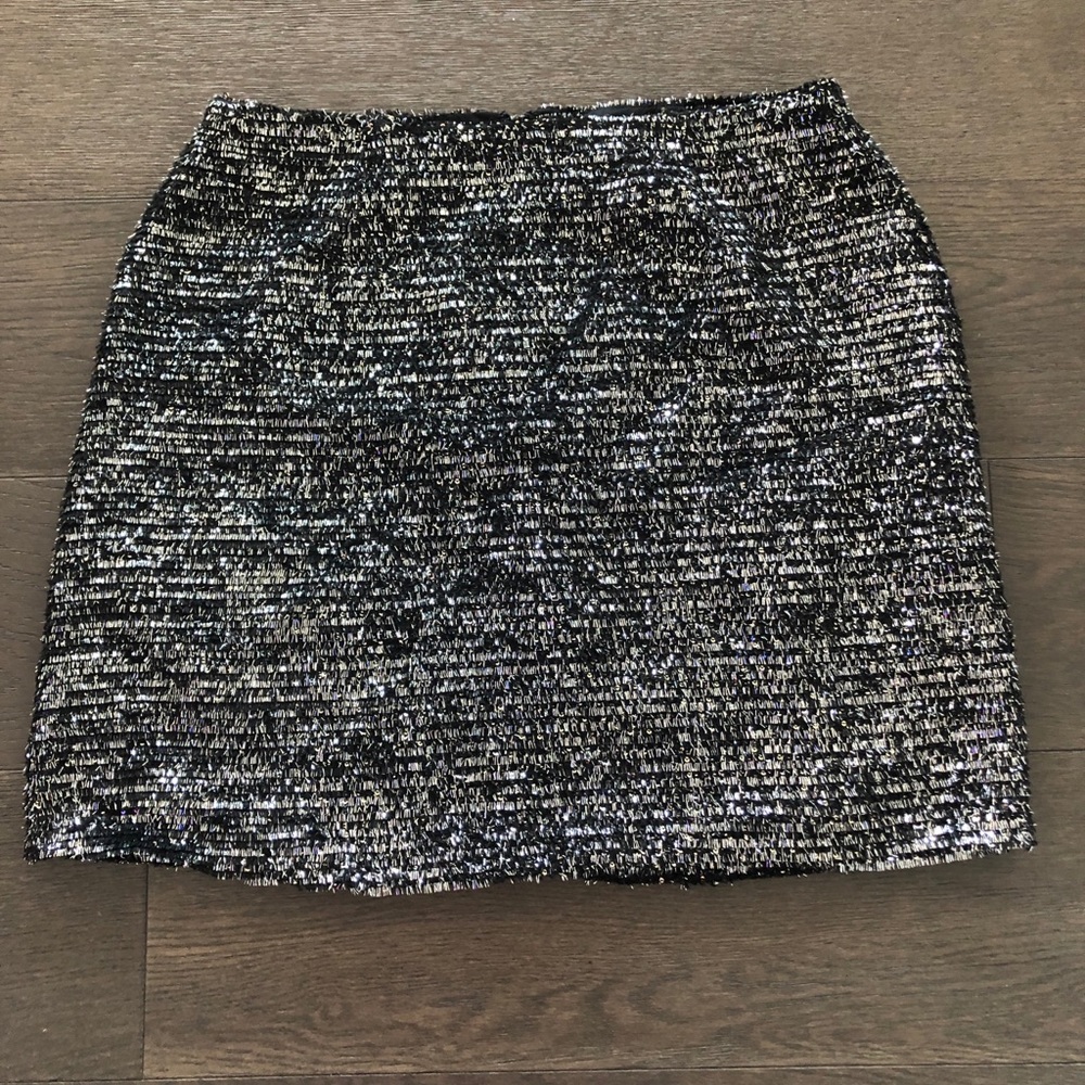 Women’s Anthropologie Hutch Metallic Skirt L - Picture 3 of 9